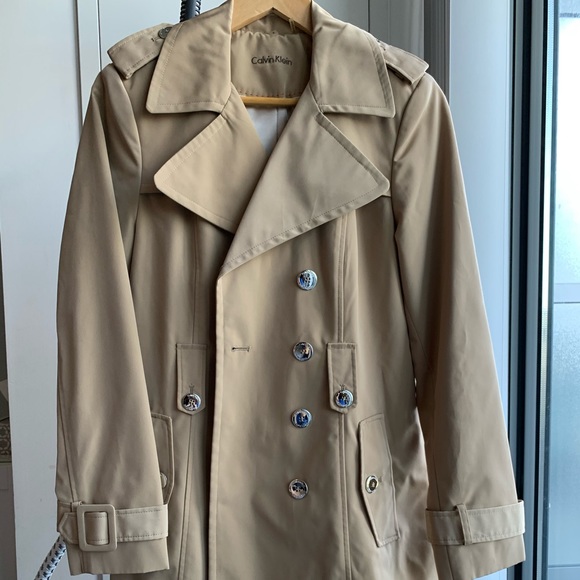 Calvin Klein Trench Coat - Picture 2 of 3